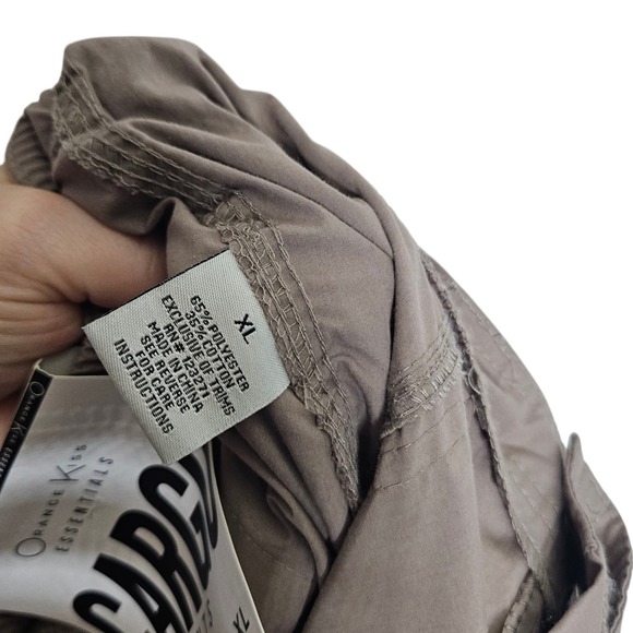 Orange Kiss NWT Cargo WIDE LEG Pants Womens‎ XL Casual Utility Trousers - Picture 5 of 11